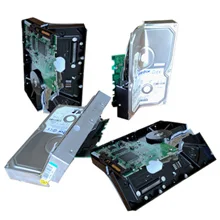 Hard disk drive crushers - destroying data carriers using shredder crusher DIN 66399 / ISO 21964 standard