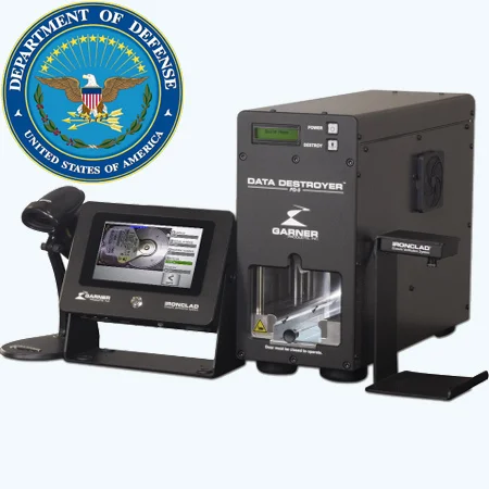 Garner PD-5e IRONCLAD Destroyer - garner pd-5 ironclad crusher nsa evaluated hard drive ssd destruction
