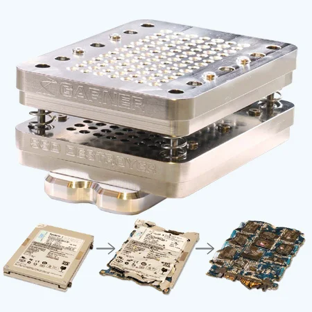 Garner Products PD-5e IRONCLAD Destroyer - garner pd-5 ironclad crusher nsa evaluated hard drive ssd destruction